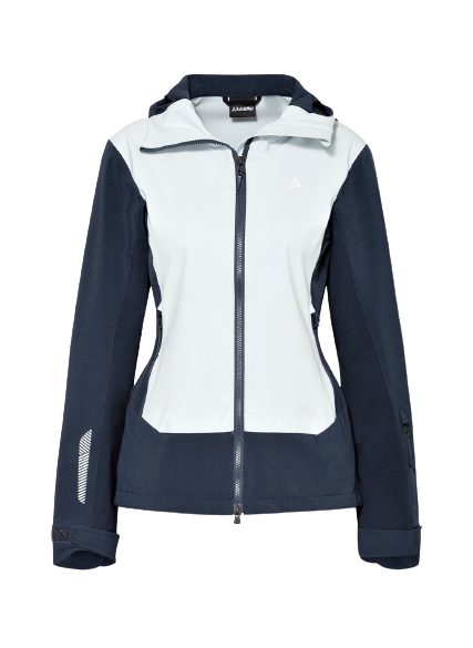 Mikina SCHOFFEL Softshell Jacket Miara L Navy/Light Blue - 2021/22