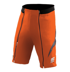 Šortky ENERGIAPURA New Wengen Bicolor Orange/Black