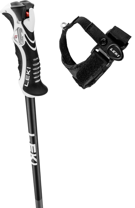 Zjazdové palice LEKI Bold Lite S Black/Green - 2024/25