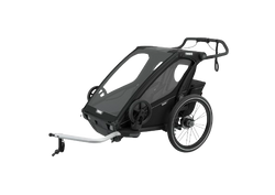 Sportovní vozík Thule Chariot Sport 2-seat Multisport Bike Trailer Midnight Black - 2024