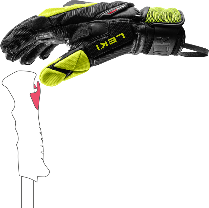 Lyžiarske rukavice LEKI WCR Venom SL 3D - 2025/26