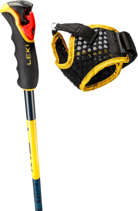 Zjazdové palice LEKI Spitfire Vario 3D Orange - 2025/26