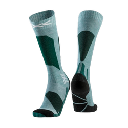 Ponožky X-socks Ski Discover OTC WMN Sage Green/English Lawn - 2025/26