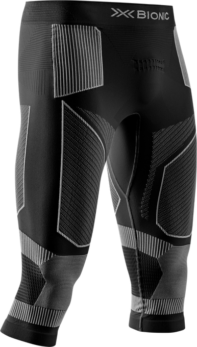 Funkčné nohavice X-Bionic Energy Accumulator Light Pants 3/4 Men Black/Light Grey - 2024/25