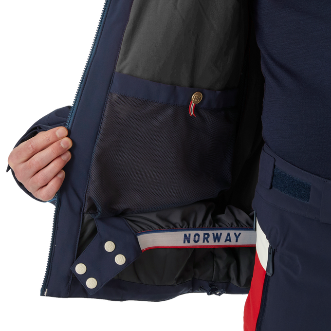 Lyžařská bunda Helly Hansen Kvitfjell Race INS Jacket Snow NSF Replica - 2024/25