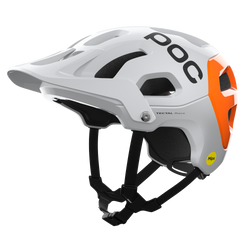 Cyklistická prilba POC Tectal Race MIPS NFC Hydrogen White/Fluorescent Orange AVIP