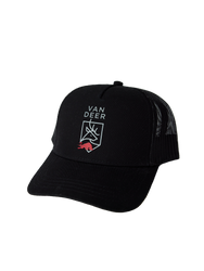 Víčko Van Deer Trucker Cap Black - 2024/25