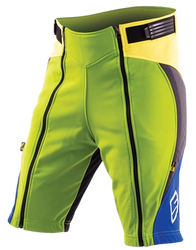 Šortky ENERGIAPURA New Workout Green/Yellow/Blue Junior