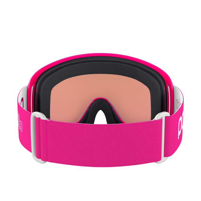 Lyžiarske okuliare POC POCito Opsin Fluorescent Pink/Partly Sunny Light Orange - 2025/26