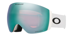 Lyžařské brýle Oakley Flight Deck Pro L Matte White/Prizm Snow Sapphire Iridium + Additional lens Prizm Snow Iced Iridium - 2025/26