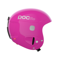 Lyžiarska helma POC Pocito Skull Fluorescent Pink - 2024/25