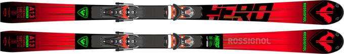 Sjezdové lyže Rossignol Hero Athlete SL 150 cm + Spx 12 Rockerace GW Hot Red - 2023/24