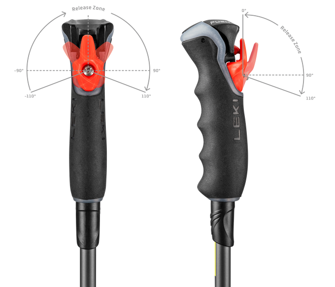 Zjazdové palice LEKI Carbon 12 3D - 2025/26