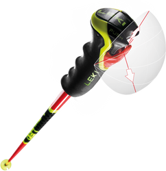 Sjezdové hole LEKI Venom GS 3D Red - 2025/26