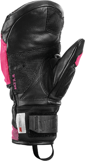 Lyžiarske rukavice LEKI WCR Venom 3D Junior Mitt Pink - 2025/26