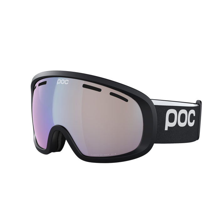 Lyžiarske okuliare POC Fovea Mid Photochromic Uranium Black/Photochromic/Light Pink-Sky Blue - 2025/26