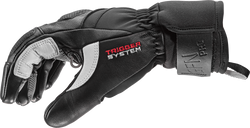 Lyžiarske rukavice LEKI Griffin Pro 3D Woman Black- 2025/26