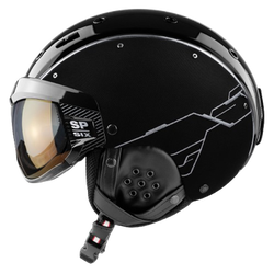 Lyžiarska helma Casco SP-6 Limited Circuit Black Silver - 2024/25