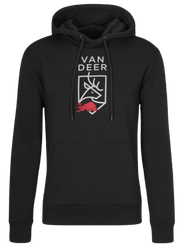 Mikina s kapucňou Van Deer Logo Hoodie Black - 2024/25