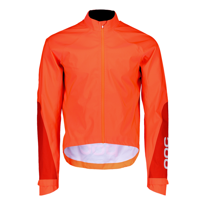 Cyklistická bunda POC AVIP RAIN JACKET ZINK ORANGE - 2020