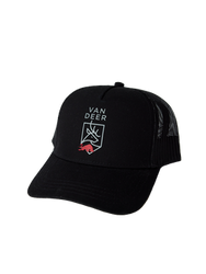 Víčko Van Deer Trucker Cap Black - 2024/25