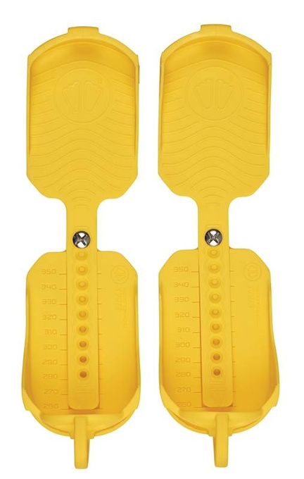 Chrániče bot Sidas Ski Traction Yellow - 2023/24