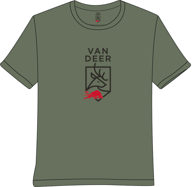 Tričko Van Deer T-Shirt Jr Khaki - 2024/25