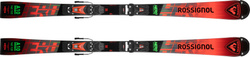 Zjazdové lyže Rossignol Hero Athlete SL Pro + NX 7 GW Lifter Black Hot Red - 2024/25