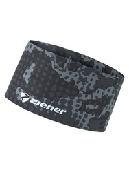 Čelenka Ziener Immre Band Black Foggy Print - 2023/24