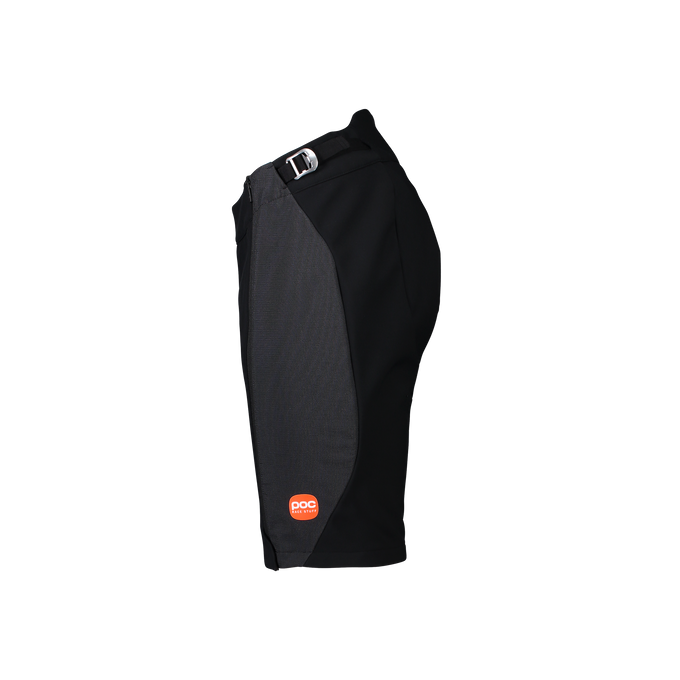Šortky s Gumičkou POC Race Shorts Uranium Black - 2025/26