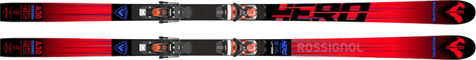 Sjezdové lyže Rossignol Hero Athlete GS + Spx 12 Rockerace GW Hot Red - 2023/24