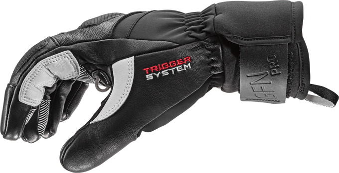 Lyžiarske rukavice LEKI Griffin Pro 3D Woman Black- 2025/26