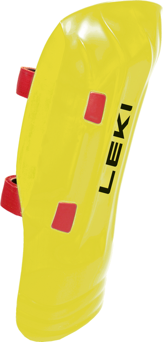 Chrániče holení LEKI Shin Guard Worldcup Pro Junior Neon