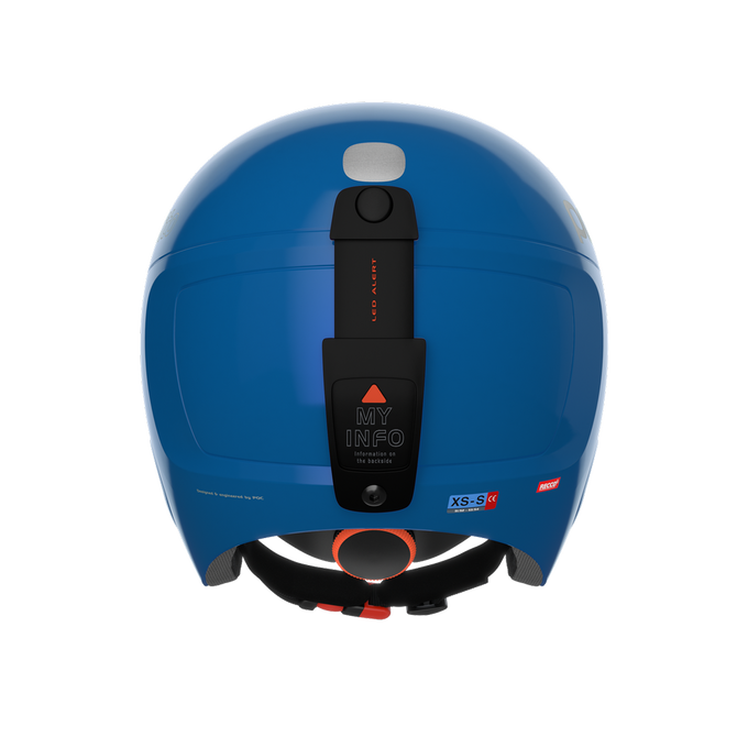 Lyžařská helma POC Pocito Skull Fluorescent Blue - 2025/26