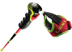 Zjazdové palice LEKI Venom GS 3D Red - 2025/26