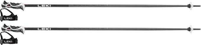 Zjazdové palice LEKI Bold Lite S Black/Red - 2025/26