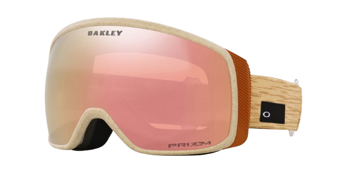 Lyžařské brýle Oakley Flight Tracker M Curry Stone Prizm Snow Rose Gold Iridium - 2024/25