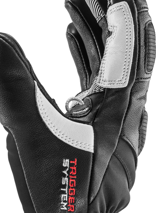 Lyžiarske rukavice LEKI Griffin Pro 3D Woman Black- 2025/26