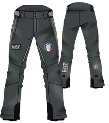 Lyžiarske nohavice Emporio Armani Fisi Ski Pant Dark Grey - 2024/25