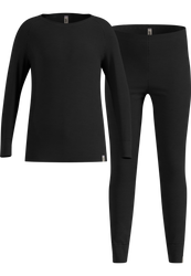 Funkční prádlo Odlo Merino 200 Set long Junior Black - 2025/26