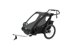 Príves na Bicykel Thule Chariot Sport 2-seat Multisport Bike Trailer Midnight Black - 2024