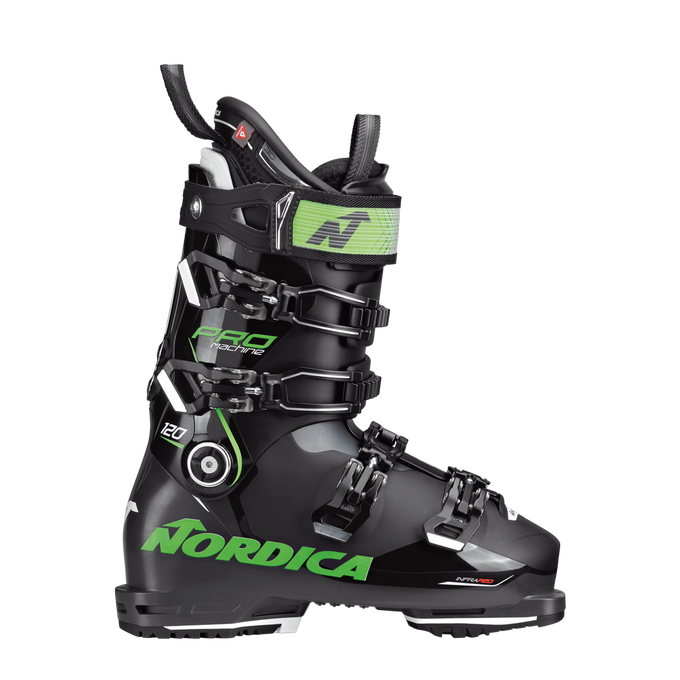 Sjezdové boty NORDICA Pro Machine 120 GW Black/Anthracite/Green - 2022/23