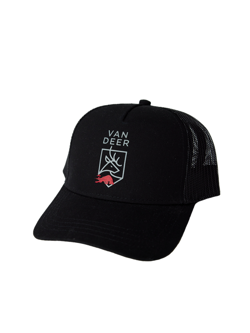 Víčko Van Deer Trucker Cap Black - 2024/25