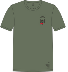 Tričko Van Deer Essential T-Shirt Khaki - 2024/25