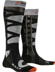 Lyžařské ponožky X-Socks Ski Control 4.0 Anthracite Melange/Stone Grey Melange - 2024/25
