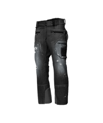 Lyžiarske nohavice Energiapura Grong Jeans Stonewashed Anthracite - 2024/25