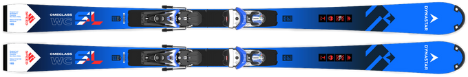 Zjazdové lyže Dynastar Speed Omeglass FIS SL Factory 165 R22 + Spx 12 Rockerace GW Clement Noel - 2023/24