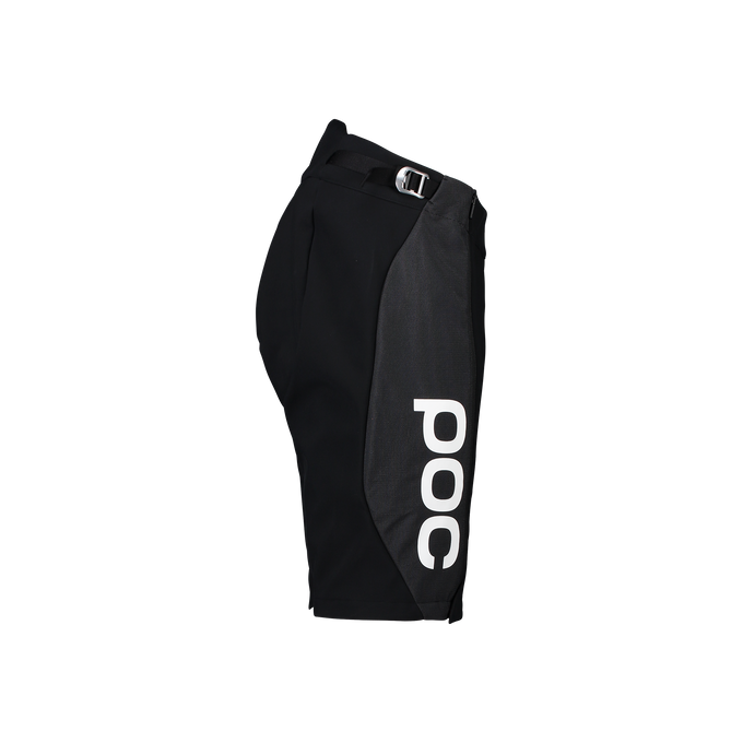 Šortky s Gumičkou POC Race Shorts Uranium Black - 2025/26