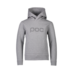 Mikina POC Hood Jr Grey Melange - 2023/24