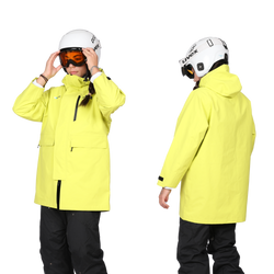 Plastenka Level Race Rain Coat Junior Yellow/Black - 2025/26